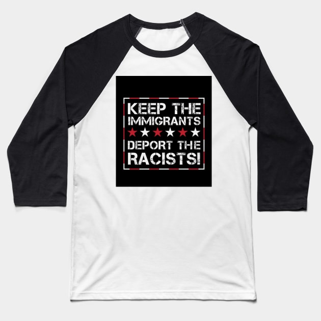 end racism Baseball T-Shirt by HenryHenry